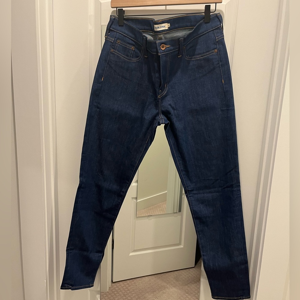 Taylor Stitch Women’s Denim Skinny Indigo sz 31